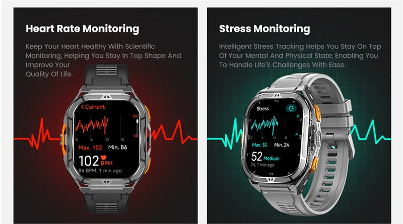 X5 Smartwatch 1.96" AMOLED HD Display 5ATM GPS Sports Tracker 530mAh Long Battery BT Calls Multi-Sport Modes Outdoor Smartwatch (10).jpg