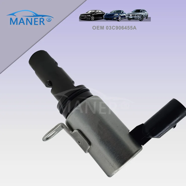 MANER 03C906455A Engine Parts Variable Timing Solenoid Control Valve for VW Polo Tiguan