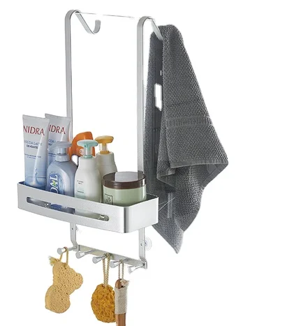 Diwoker Duschablage zum Hängen, Duschregal Ohne Bohren für Duschwand, Badezimmer Organizer mit 3