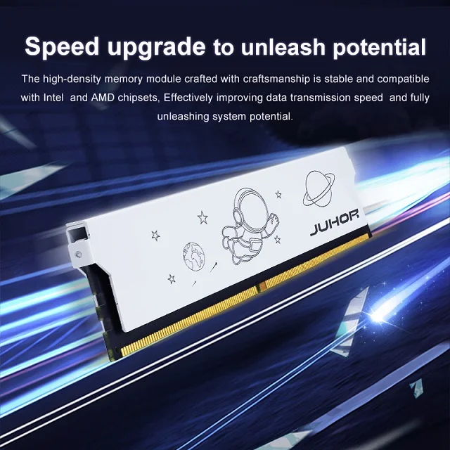 Juhor DDR4 3600mhz RAM - High Performance Desktop Memory