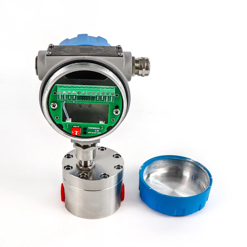 OEM China Factory Price High Precision G1/2 RS485 Micro Elliptical Oval Gear Flowmeter for Glue Edible Oil High Viscosity Liquid