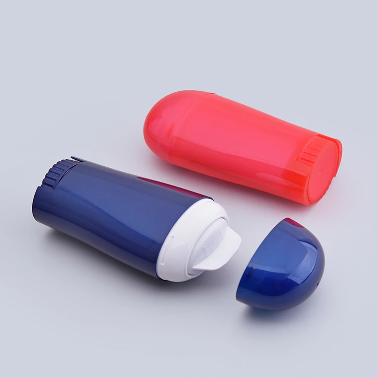 TB43 ODM Men's Deodorant and Antiperspirant Bottle 40g Summer Sunscreen Bottle Deodorant Stick PP Plastic Deodorant Stick Container