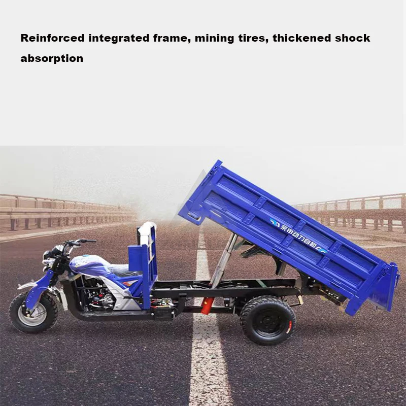 3 Wheel Motorcycle for Tricycles Motor Mini Cargo Bicycle Japan Folding  Restaurant Moteur 250Cc Hot Dog 2Tonnes De Gas Tricycle
