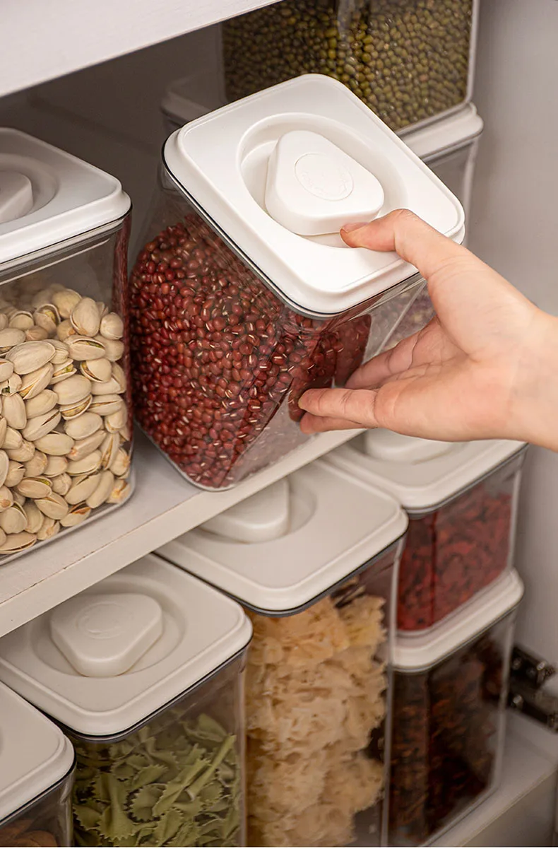 Transparent Pet Food Rice Kitchen Bpa Free Airtight Durahome Airtight