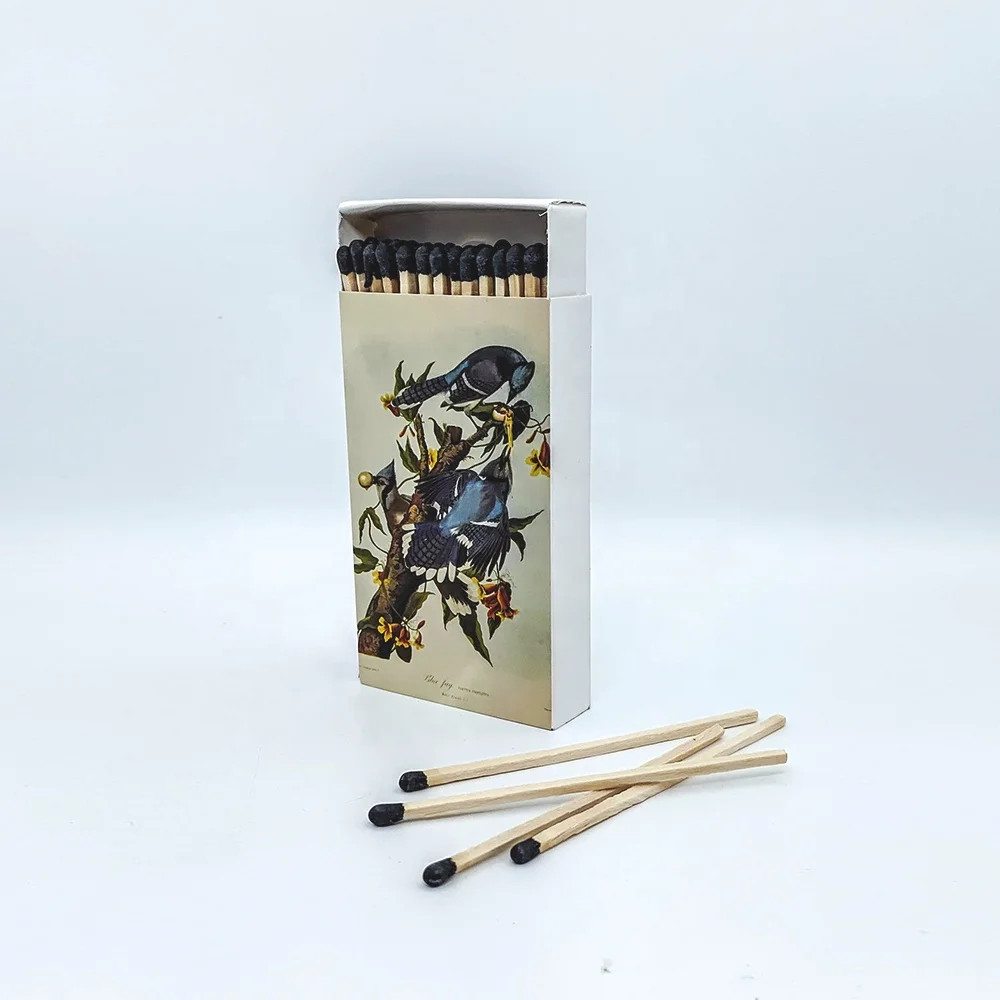 Длинный ящик по индивидуальному заказу матч 4-дюймовый цветной головы в этническом стиле лампы в форме свечи матчи