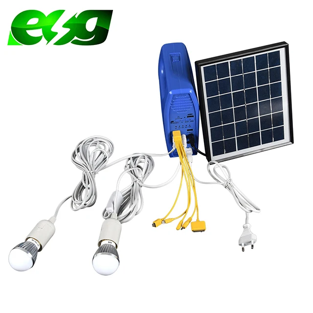 Wholesale Price 3W Mini Portable Camping Home Personal Use Lighting Power Solar Kits System