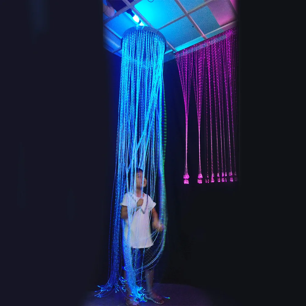 Light Up Fiber Optic Curtain for Sensory Rooms