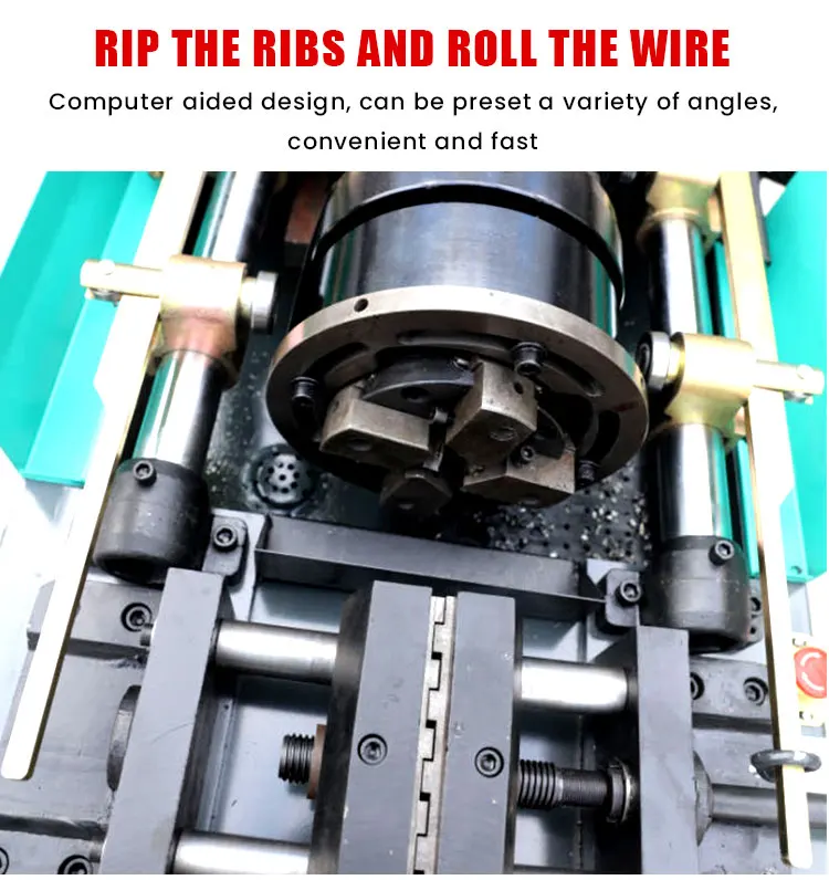 Reinforcing Threading Machine Manufacturer's Reinforcing Steel Bar Rolling Threading Machine New ...