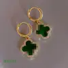 9 Pendientes Hierba Verde C6021