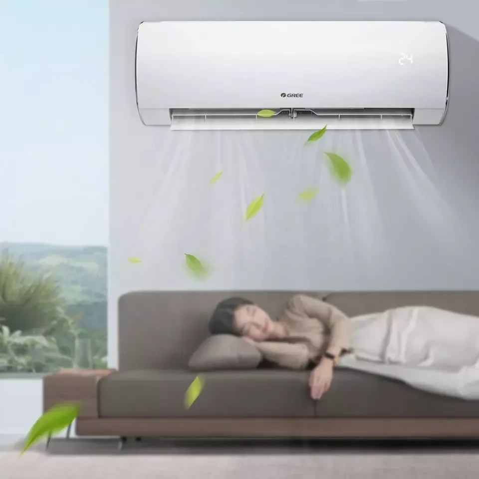  Smart Wifi Sensor R410a Heating Cooling Room Split Ac Conditioning Unit 28000btu Air Conditioner With Humidifier