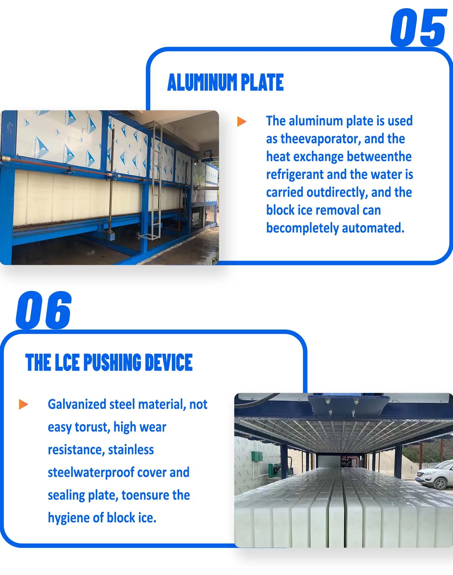 Ice Block Maker Making Mold Machine Provided Cube Ice Machine for Dubai Energy Saving Automatic Commercial 6hrs 30 Ton 1000kg