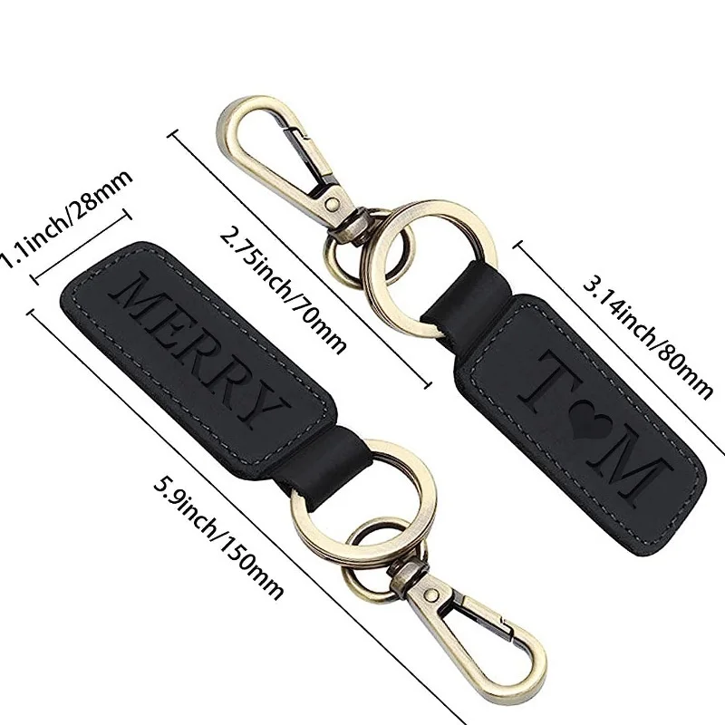-style Keychain Pendant Vintage Tag Keychain Car Pendant preview 3
