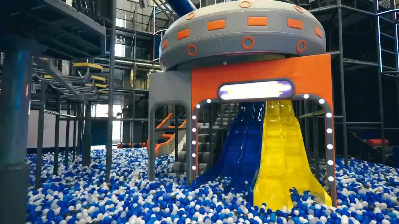 Kids Indoor Play Center Maze Children Indoor Soft Playground Equipment