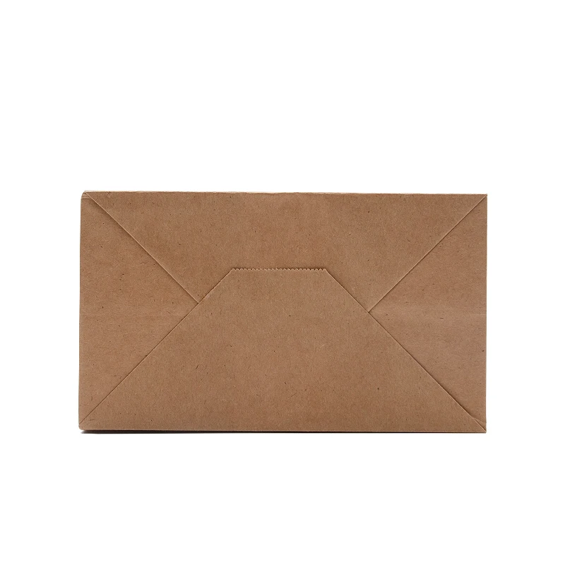 Перерабатываемая биоразлагаемая упаковка из крафт-бумаги, Подарочный пакет для покупок с витой ручкой