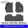 14-18 Para alfombrillas de coche Corolla