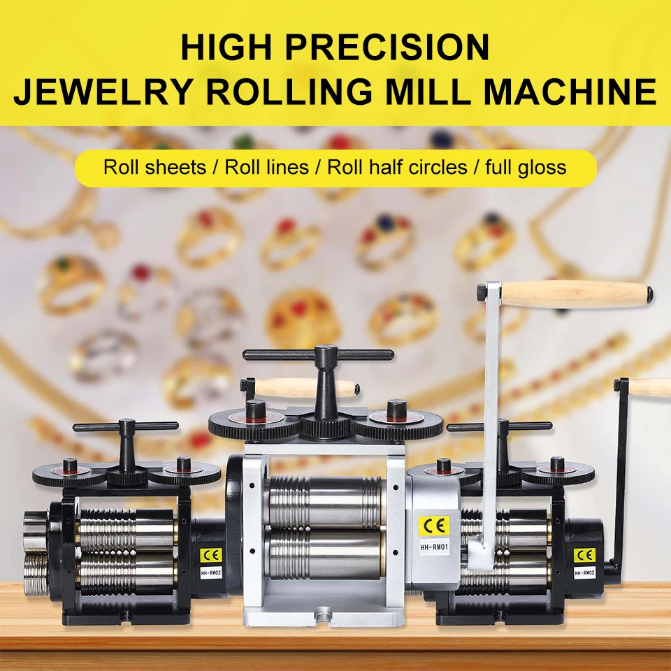 Jewelry Gold Rolling Mill Press Machine - DIY Tools