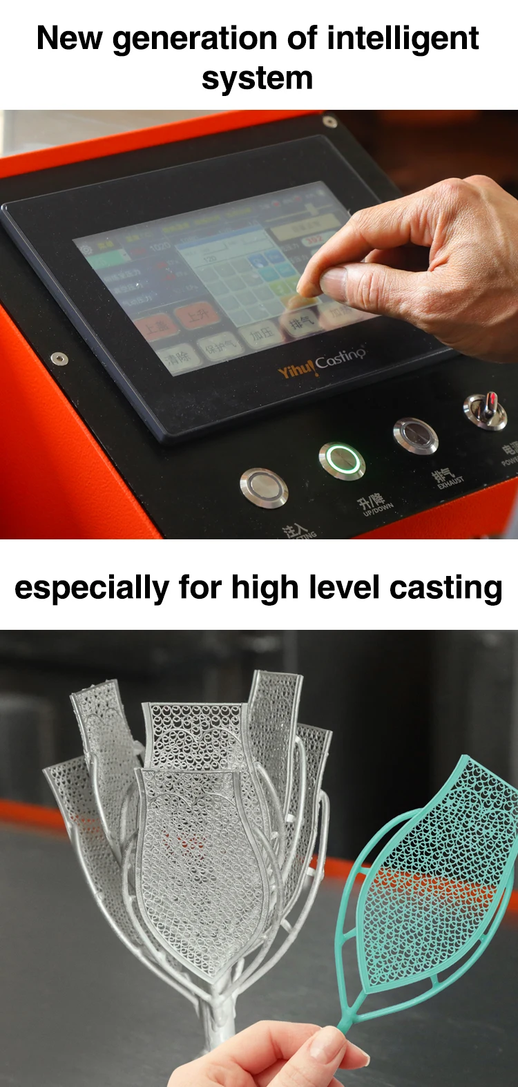 Automatic Digital Induction Vacuum Gold Casting Machine - Efficient ...