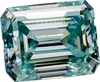 Blue Green(Emerald cut)