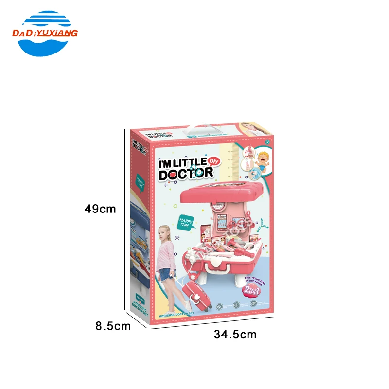 Role Playing Medical Trolley Toy Box Doctor Toys for Kids