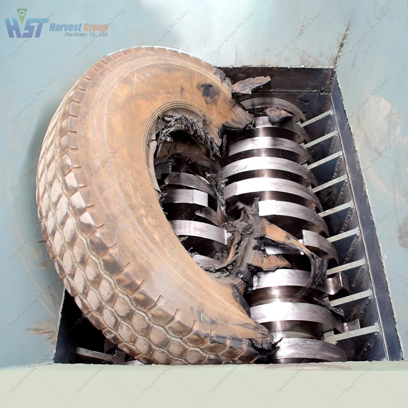 Fully Automatic Tire Recycle Second Hand Tyre Recycling Machines Tire Shredders Recycling