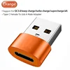 Da usb a type-c (arancione)