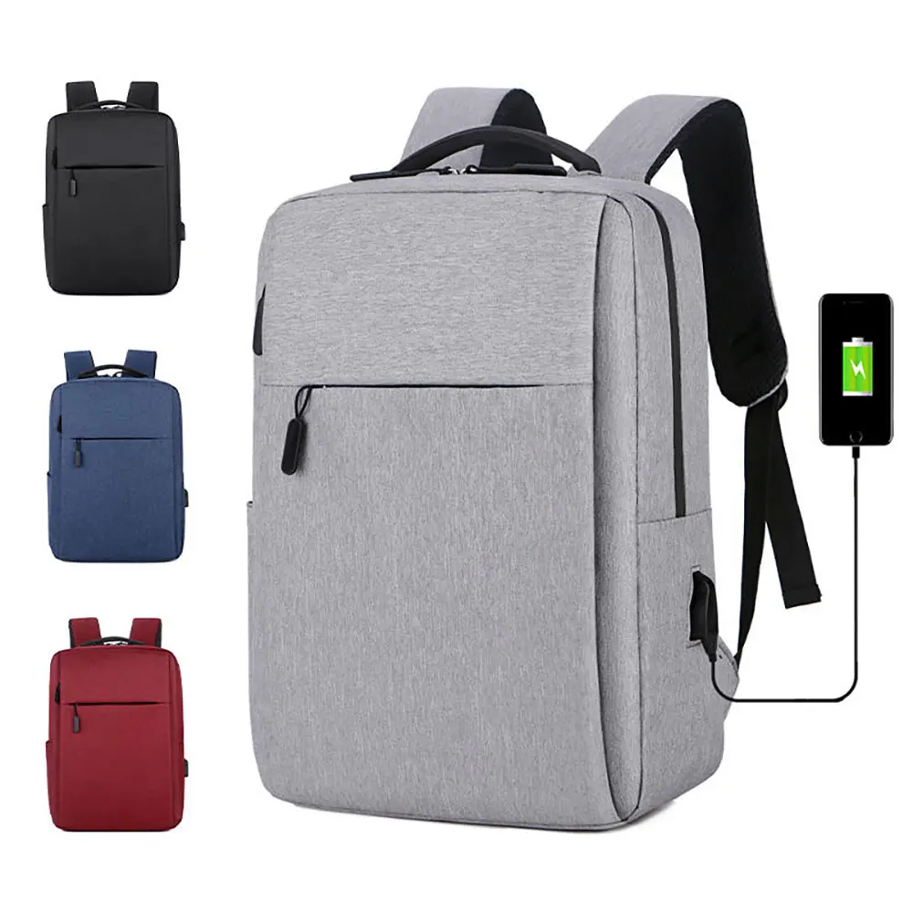 Laudtec Wholesale Laptop Backpack Usb Charging Shockproof Waterproof Unisex Large Capacity Simple Business Dnb111