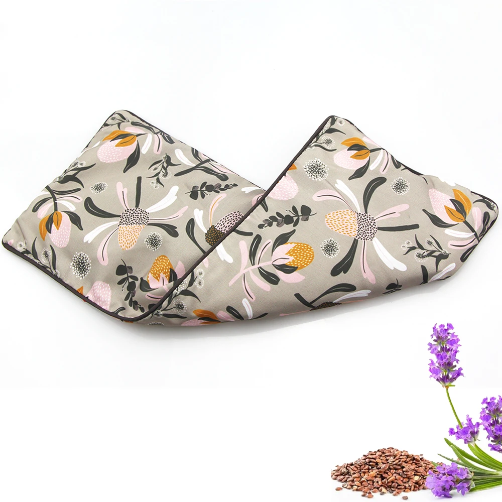 product-750-750 microwave moist shoulder neck knee cramps heating pad with natural aromatherapy herbs heat pad for period pain