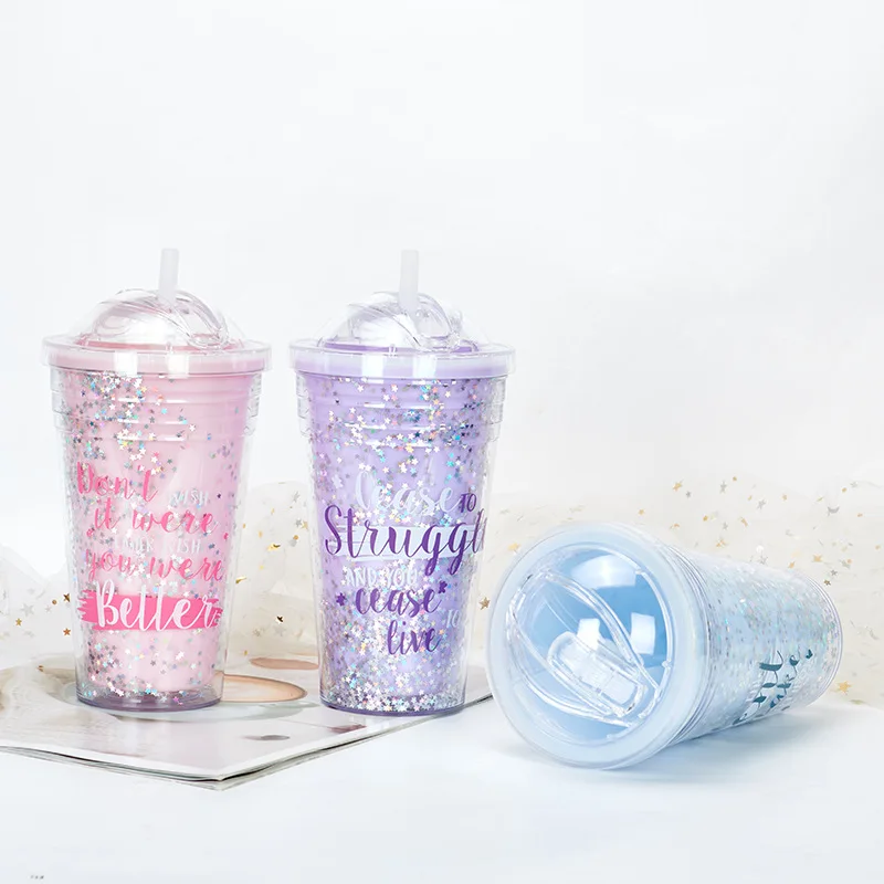 Цветная Экологически чистая пластиковая чашка с логотипом на заказ кружка из соломы OEM цвета без БФА