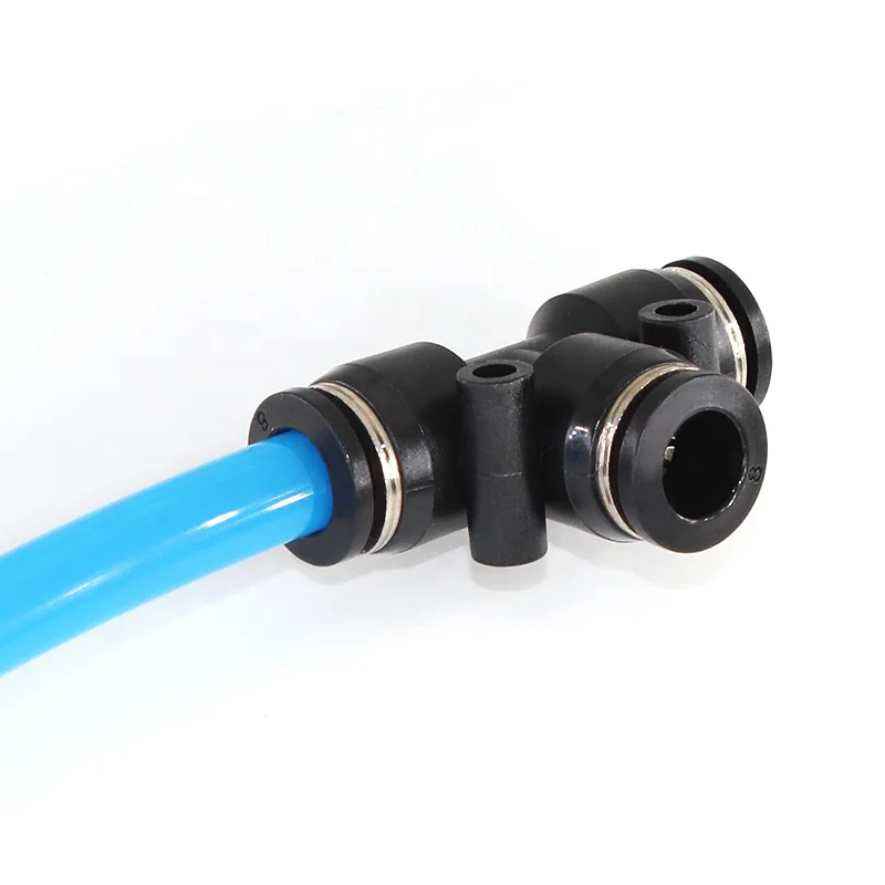 4 Pezzi Raccordo Pneumatico 10mm In Ottone Per Compressore Aria - Innesto Rapido Per Tubi PU, Gomma E PVC
