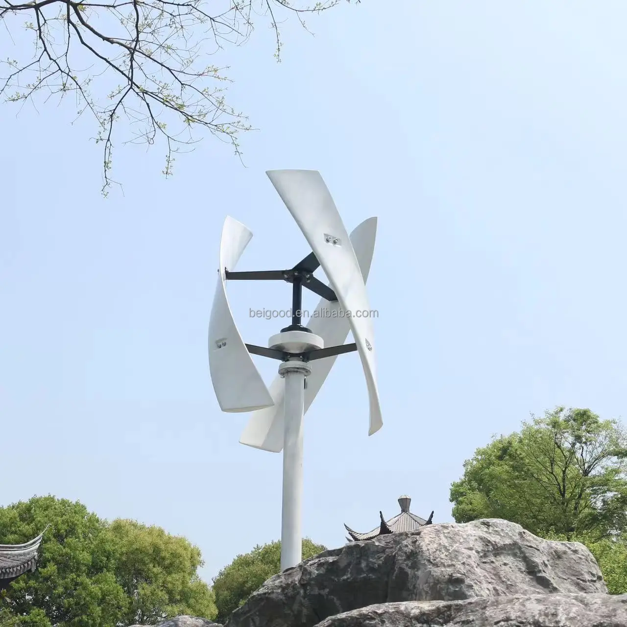 Vertical Axis Wind Turbine 15Kw Generator - 12V 24V 48V, Cost-Effective ...