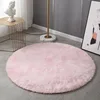 Round tie-dye peach pink