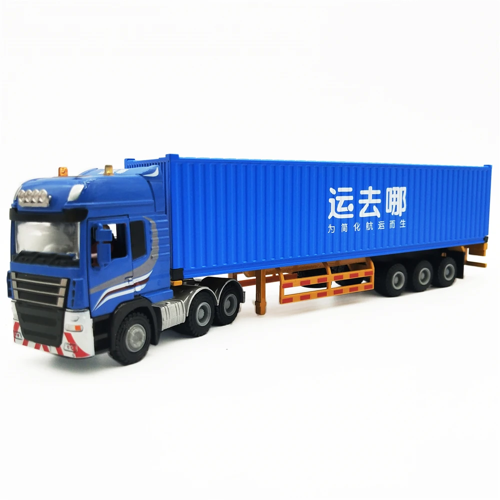 28cm Burris Logistiek C. H. Robinson Worldwide 1:50 China mini container vrachtwagen model O.A.S schip model