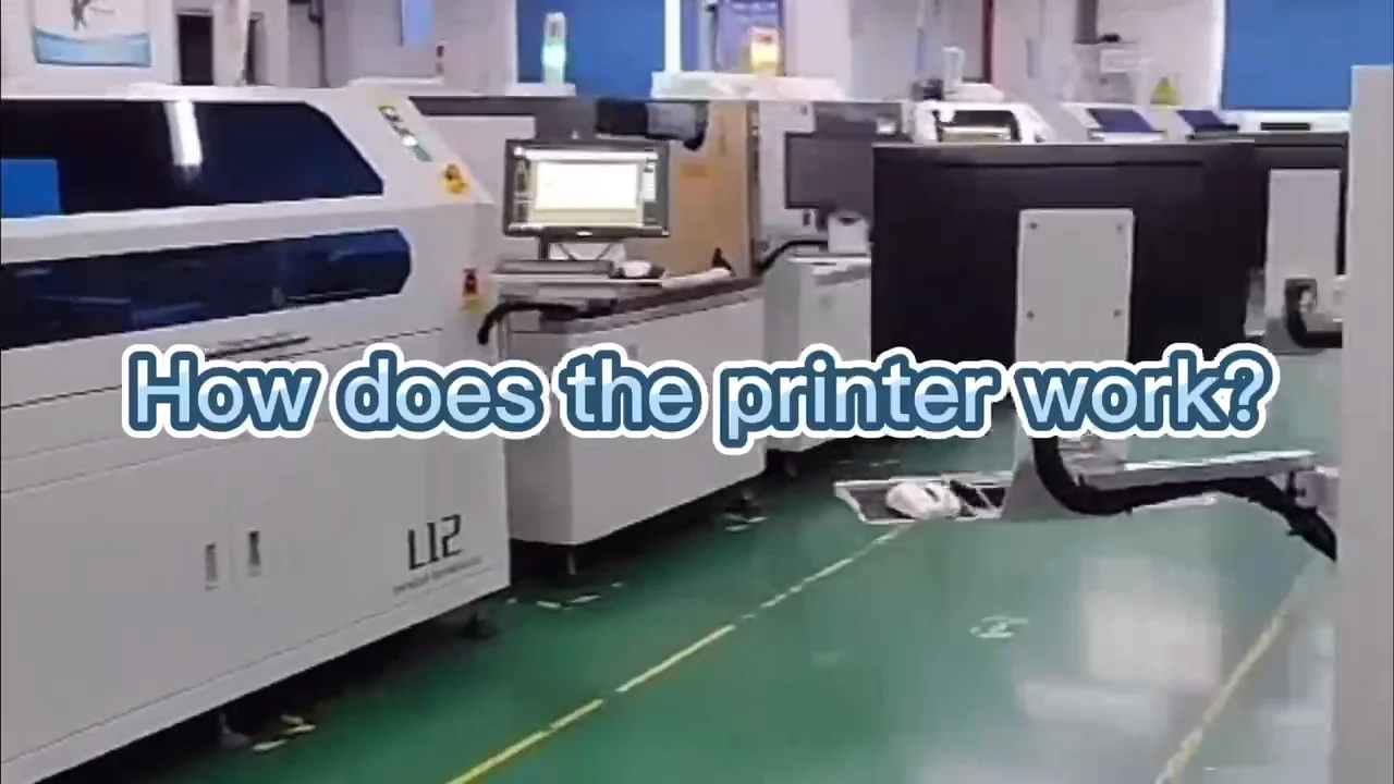 Rightl20 Hot Fully Automatic Smt Screen Printer And Smt Screen Printer