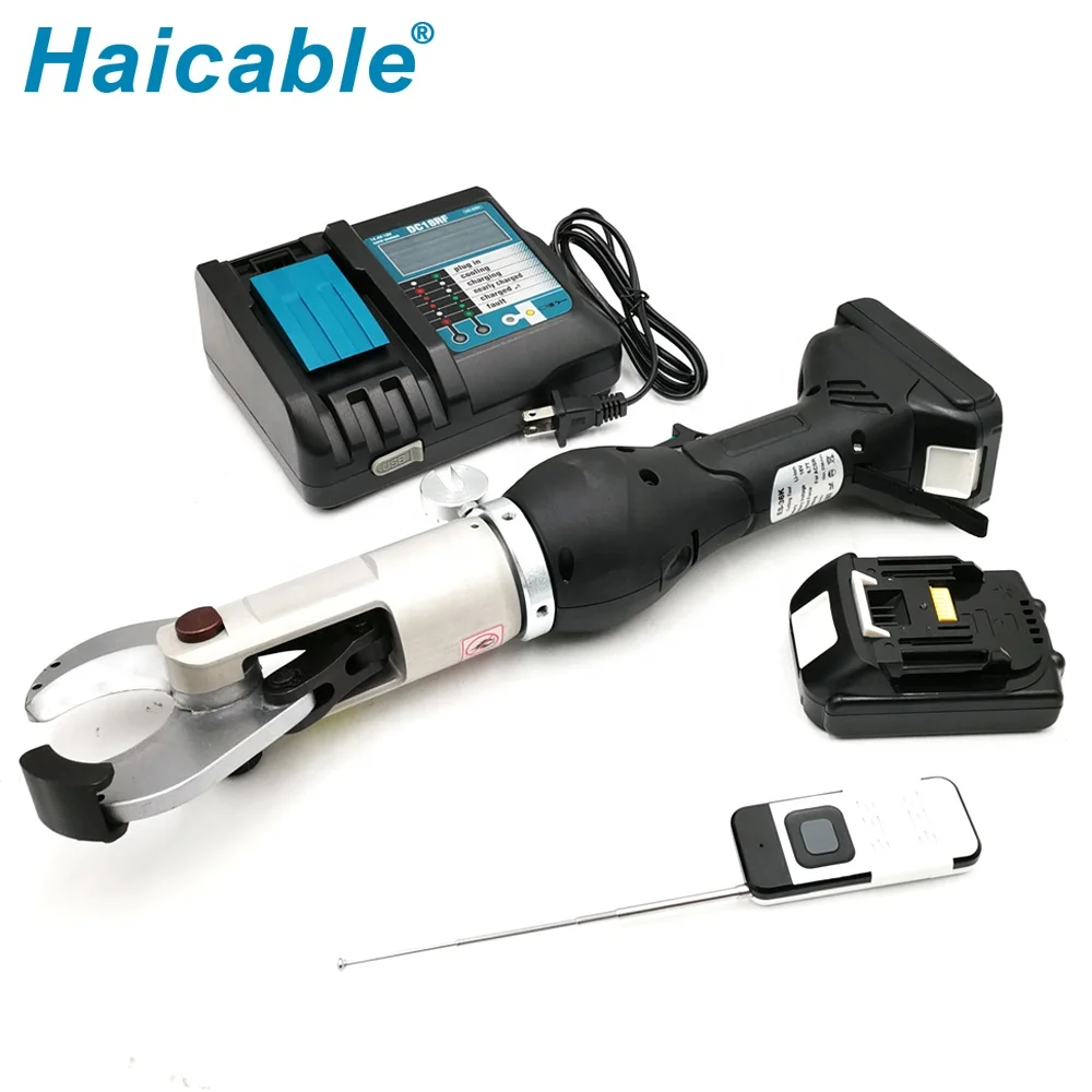 Battery Powered Cable Cutter with Insulating Rod RMS-36K Remote Control Cordless Cable Cutter