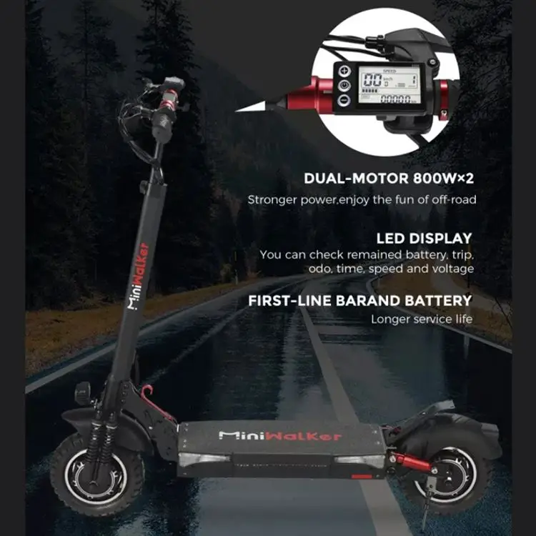 QnQ Trottinette Électriques Adultes, Moteur 500W, Batterie 7.8AH, 8.5'' Pneu Anti-crevaison, 3 Modes Vitesse Trajet E-Scooter Pliable, Maximum 25km/ h, Double Frein, avec APP, Max 120kg