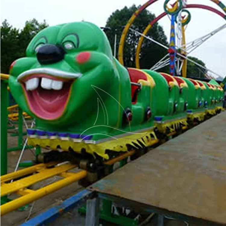 コースター16 Amusement rides16席グラスファイバーローラーコースター販売のため