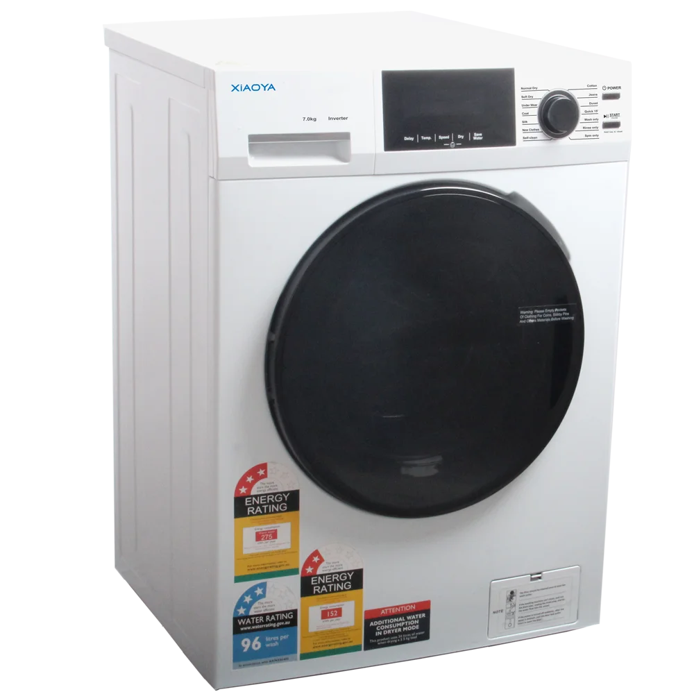 7 kg Front Loading Laundry Washing Machine with Dryer