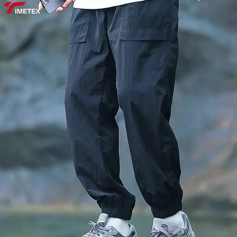 Timetex 2025 Work Pants Men and Women's Casual Windproof and Waterproof New Style Solid Pattern Spring and Autumn