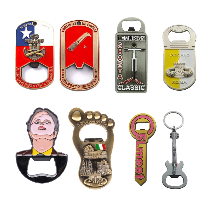 Изготовленный на заказ брелок, металлические открывалки, пивной штопор, улучшенный штопор