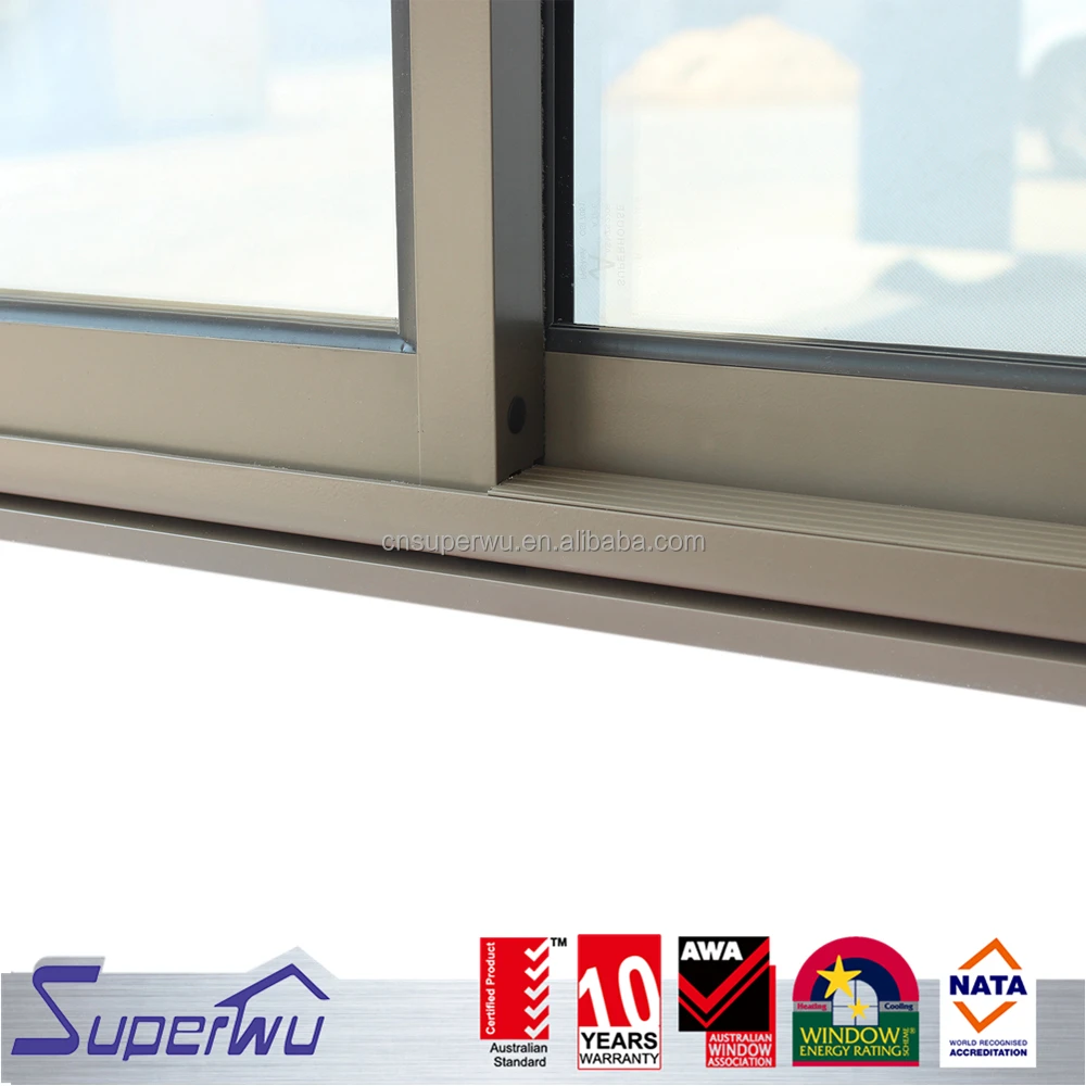 Double Glass Horizontal Sliding Storm Windows for Project