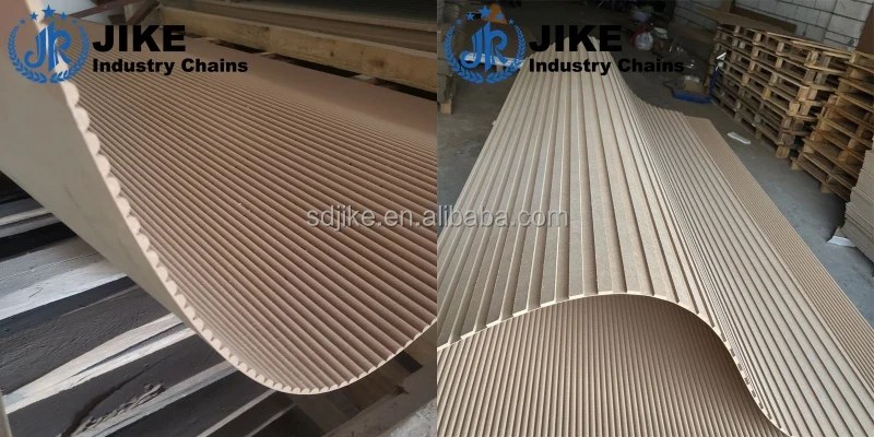Interior Flexible Bendable Slatwall 3D Wave Fluted MDF Wall Panel Board ...