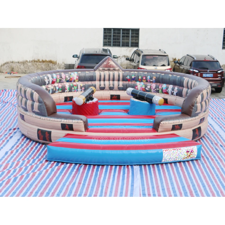 6m Kids N Adults Ancient Inflatable Gladiator Jousting Arena