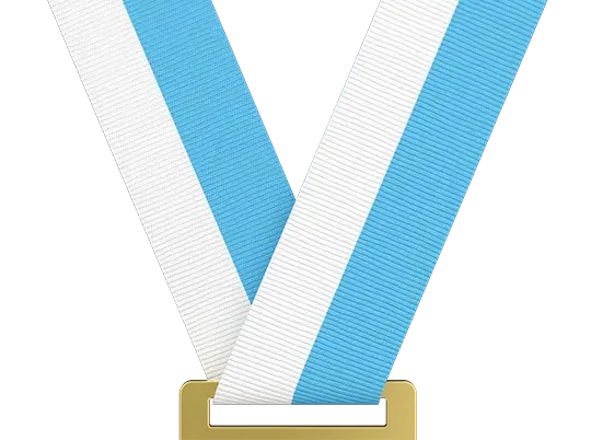White / Light Blue