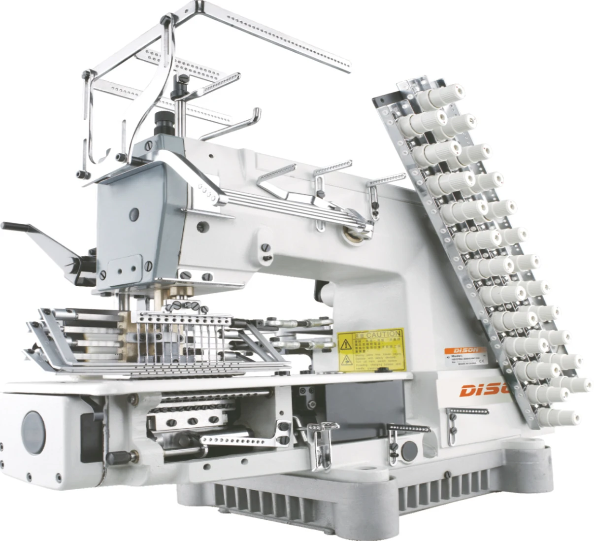Multi-needle Double Chain Sewing Machine for General Decorative Smocking
