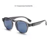 Transparent grey /Blue