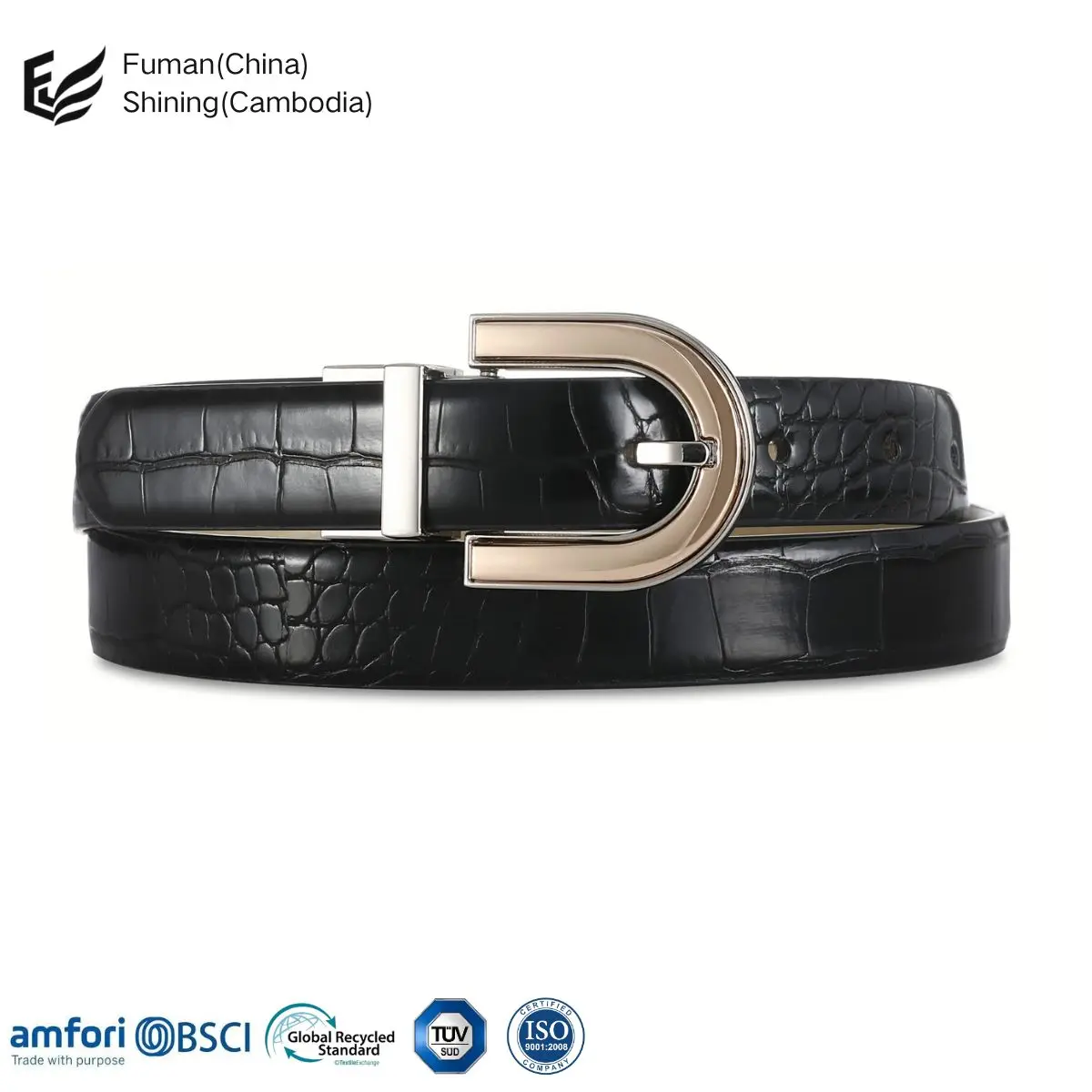 Женский тонкий ремень из ПУ кожи классический дизайн черный тонкая Заводская поставка с пряжкой сплава для джинсов и платьев