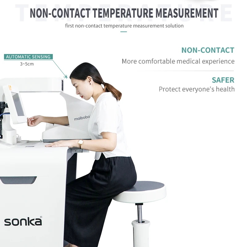 New SONKA Medical Disease Whole Blood Pressure Full Body Scanning Health Analyzer Machine Security