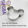Stainless Steel Color-8 inch