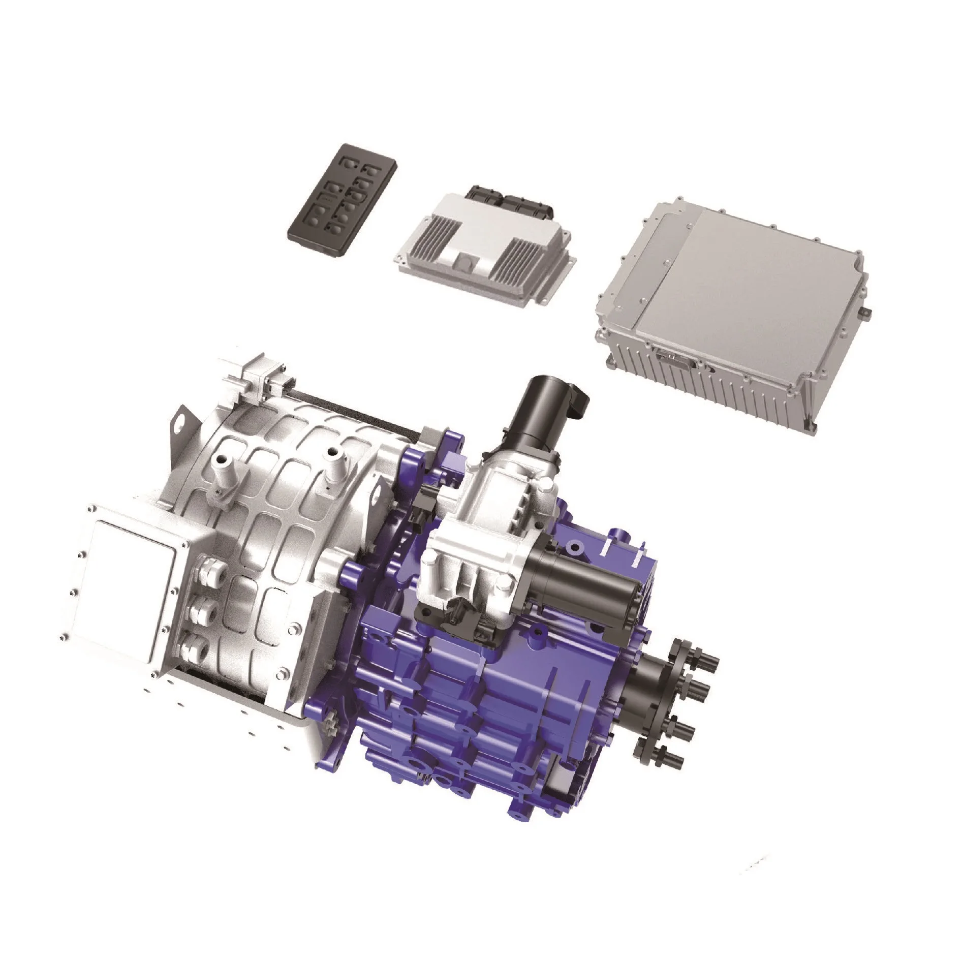 RisunPower 115kW-150kW 14-20 tons Pure Electric Drive System for Medium Trucks Logistics Vehicles Sanitation Vehicles Special