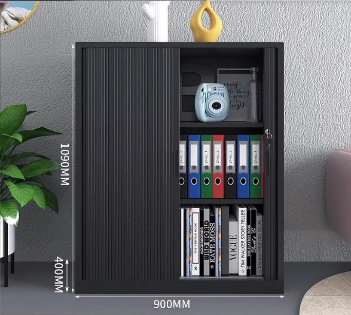 Xingyuan Modern Design Steel File Storage Cabinet with Roller Shutter Door Wholesale Office Furniture for School Gym Application
